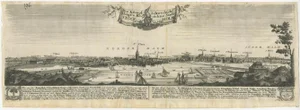 Gabriel Bodenehr, Engraving of Stockholm, 1720, Paper