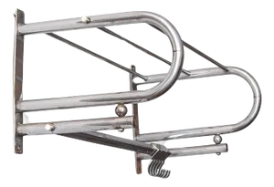 Wall Hanging Coat Rack in Chrome, 1950s