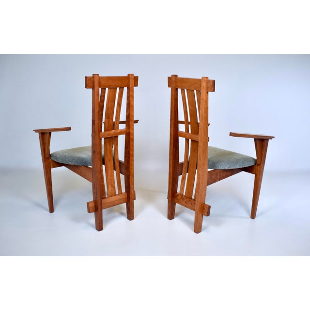 Arts and Crafts Douglas Green for Green Furniture Design Armchairs For Sale In Philadelphia - Image 6 of 15