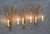 Spanish Gilt Tole Reed and Seed Head Wall Sconce, 1960 For Sale - Image 4 of 10