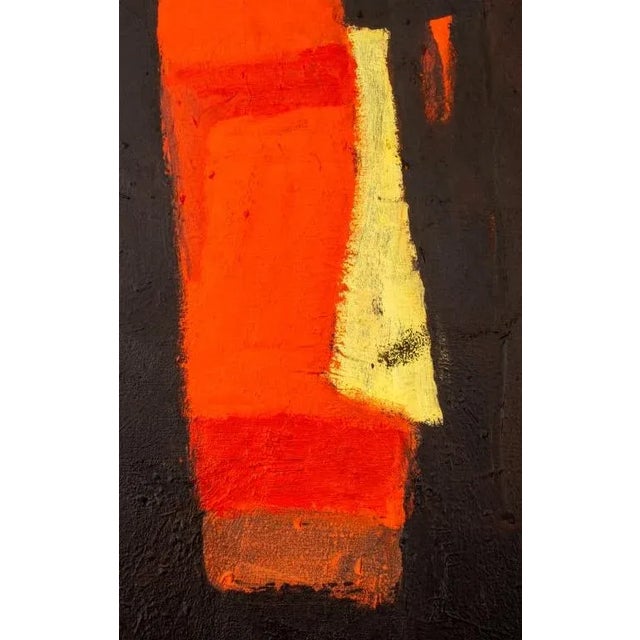 Mid 20th Century Domenick Capobianco Abstract Oil on Canvas For Sale - Image 5 of 8