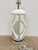 Currey & Company Currey & Co Carved Glass Lamp For Sale - Image 4 of 5