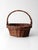 Vintage Wicker Gathering Basket For Sale - Image 13 of 14