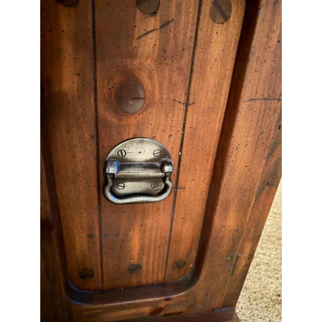 Vintage solid wood Bachelor's chest from the highly collectible "Ship Ahoy" collection by Young & Hinkle (Series No....