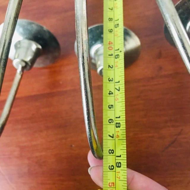 Mid-Century Modern Tommi Parzinger Style Mid-Century Modern Candle Sconce For Sale - Image 3 of 7