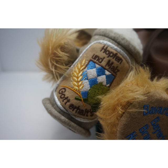 Textile Limited Edition Hermann Coburg "Bavarian Beer Brewer" Mohair Teddy Bear - No. 198/500 For Sale - Image 7 of 7