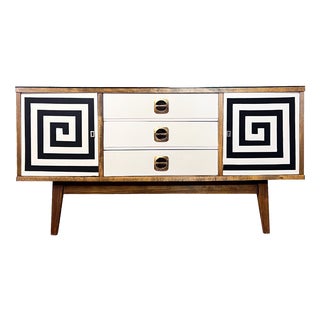 Vintage Sideboard with Drawers, Czechoslovakia, 1973 For Sale
