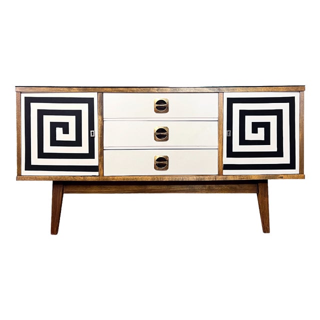 Vintage Sideboard with Drawers, Czechoslovakia, 1973 For Sale