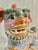 Ceramic Vintage Famille Verte Chinoiserie Porcelain Foo Dog Guardian Lion With Ball For Sale - Image 7 of 12