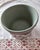 English 1960s Celadon Sage Green Wedgwood Jasperware Cache Pot Planter For Sale - Image 3 of 6
