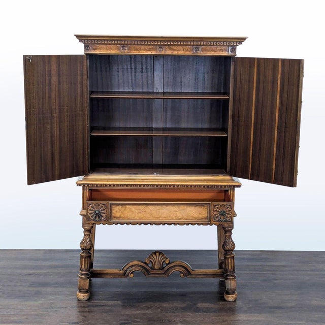 Traditional Antique Berkey & Gay Cabinet For Sale - Image 3 of 15