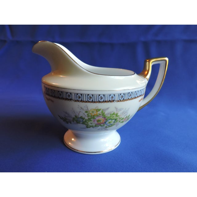 Circa 1930's Meito China Japanese Porcelain 20 Piece Tea Set Hand