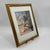 Signed original watercolor on paper depicting a seated guitarist in a composition inspired by Picasso’s celebrated The Old...