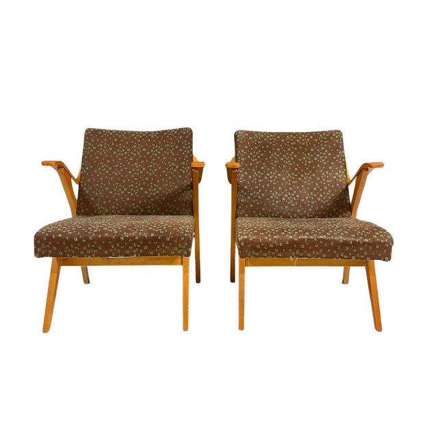 Set of Armchairs by Jitona Soběslav, Czechoslovakia, 1970s For Sale - Image 10 of 10