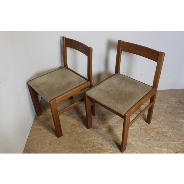 Wood Dining Chairs, Set of 6 For Sale - Image 7 of 18