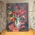 1960s Floral Still Life Oil Painting, Signed & Framed, 35.25x27.25 Mid Century For Sale - Image 12 of 12