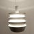 Italian pendant light in silver metal, 1960s Variable height. Up to 250V (Europe/UK Standard).The wiring of this item may...