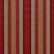 Contemporary Sample - Schumacher Wellington Stripe Fabric in Multi on Spice For Sale - Image 3 of 3