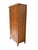 Wood Art Deco Modernist One-Door Armoire by Cornelis Van Der Sluys, 1920s For Sale - Image 7 of 14