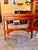 Victorian Vintage Mahogany Display Cabinet With Gothic Arch Glazing. For Sale - Image 3 of 7