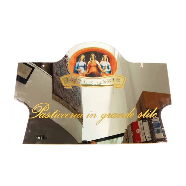 Vintage Mirror with the Three Marys, 1990s For Sale
