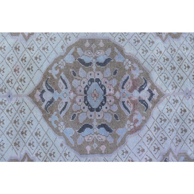 Textile Antique Persian Serab Small Rug in Brown, Tan and Neutrals 3'1 X 5'6 For Sale - Image 7 of 13