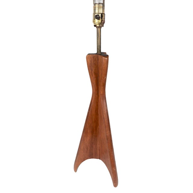 Mid 20th Century Sculptural Mid Century Table Lamp by Modeline C 1950's For Sale - Image 5 of 12