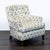 Add comfort and character to your space with this vintage lounge chair. It features a soft cushioned seat, sturdy wooden...