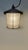 Holophane lantern from the 1970s / For hanging Black lacquered metal frame / Glass It is in good condition with normal...