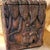 Mid 20th Century Mid 20th Century Hand-Carved Wooden Keepsake Trunk – Vintage Figural Scene, Boho Decor For Sale - Image 5 of 15