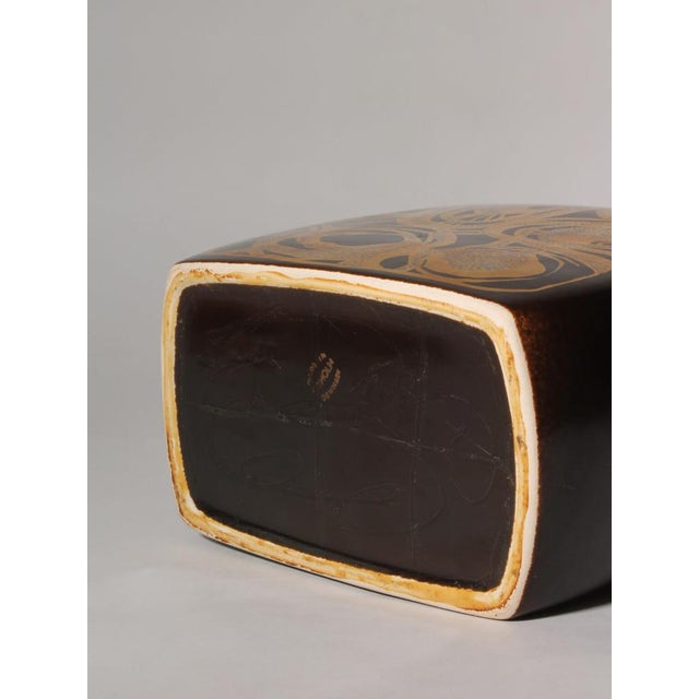Ceramic Abstract Vase by Gerd Hiort Petersen for Søholm, Denmark, 1960s For Sale - Image 4 of 7