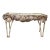 Vintage Mid-Century Italian Style Sculptural Seashell Console Table For Sale
