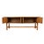 Wood 1970s Drexel Compatibles Low Walnut Credenza Sideboard Buffet Cabinet Mid Century Modern For Sale - Image 7 of 17