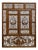 Chinese Cow Ox Cranes Motifs Wood Wall Panel Window Screen For Sale