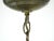 Green Mid 20th Century Rewired Green Glass Shade Brass Chain Pendant Light For Sale - Image 8 of 11