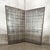 Silver Meiji Japanese Folding Screen Byobu 2 Panel Antique Late 19th Century Silver Leaf Framed For Sale - Image 8 of 18