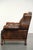 2000 - 2009 Vintage English Cowhide Chesterfield Wing Armchair For Sale - Image 5 of 13