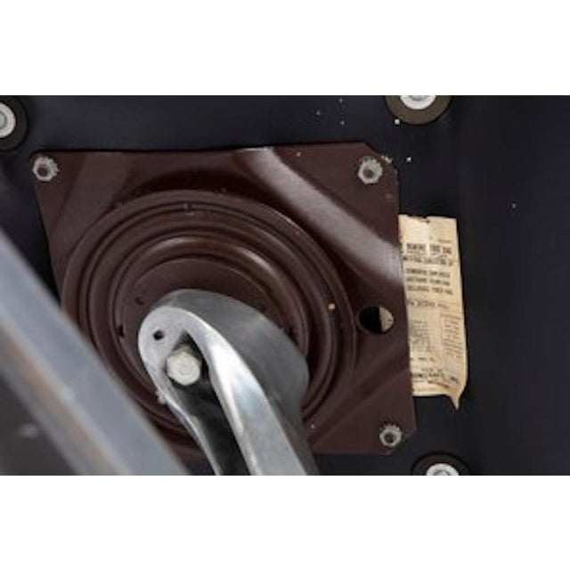 1960s Leather and Steel Swivel Chairs from Chromcraft, 1966, Set of 3 For Sale - Image 5 of 8