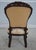 Pair Antique French Victorian Upholstered Parlor Chairs For Sale - Image 4 of 12