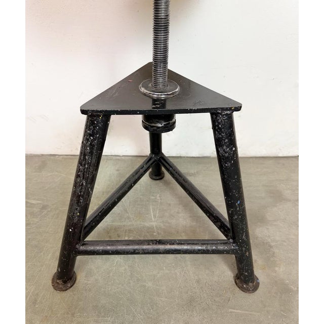 Industrial Workshop Swivel Stool, 1960s For Sale - Image 12 of 17