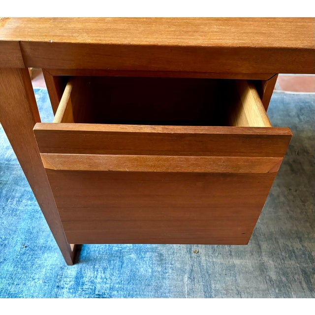 Auburn 1960s Kai Kristiansen Teak Desk Fm Møbler For Sale - Image 8 of 8