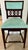 Mahogany Isla Counter Stools (Set of 3) With Figure 8 Panels Attributed to Hickory Chair. Oxford Mahogany finish. Kravet...