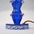 1920s 1920`s Italian Antique Murano Glass Table Lamp, Handblown Cobalt Blue Crystal, Barovier & Toso Style - Rewired For Sale - Image 5 of 14