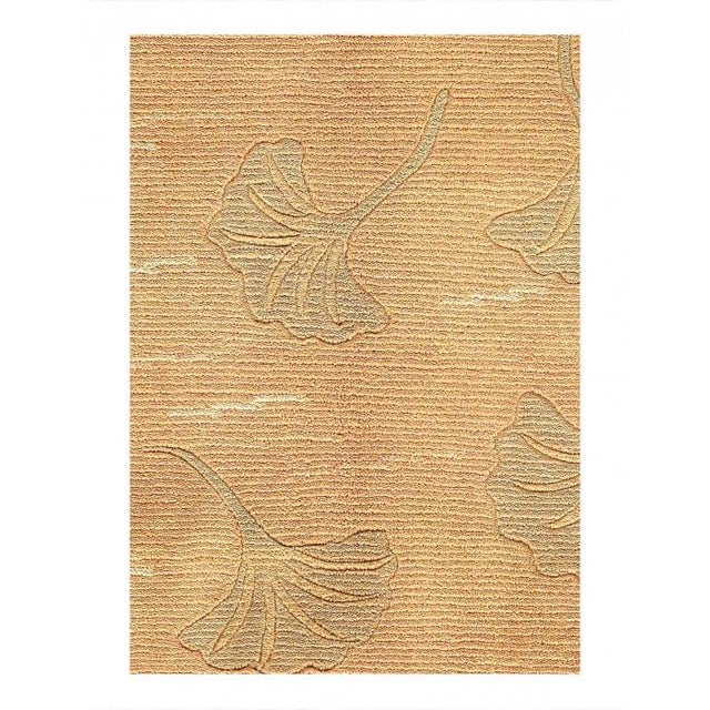 Traditional Pasargad DC Fine Hand Knotted Tabatian Japanese Leaf Rug For Sale - Image 3 of 3
