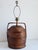 Vintage Chinese Rattan Woven Basket Table Lamp For Sale - Image 12 of 15