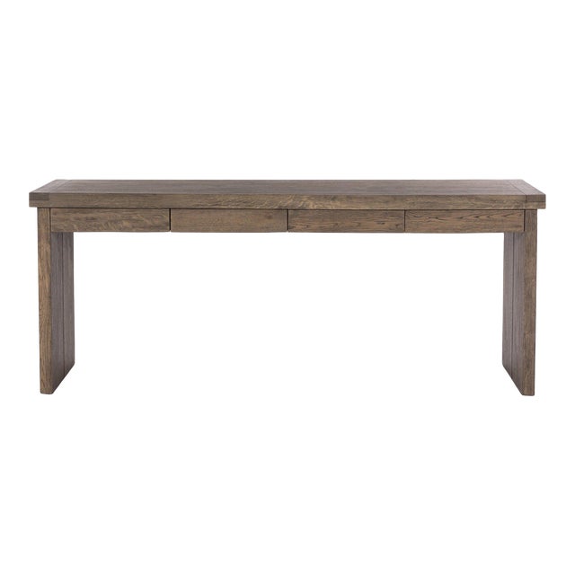 Four Hands Warby Desk - Worn Oak Veneer For Sale