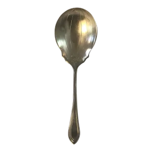 Circa 1880’s Ornate Silver Plate Serving Spoon
