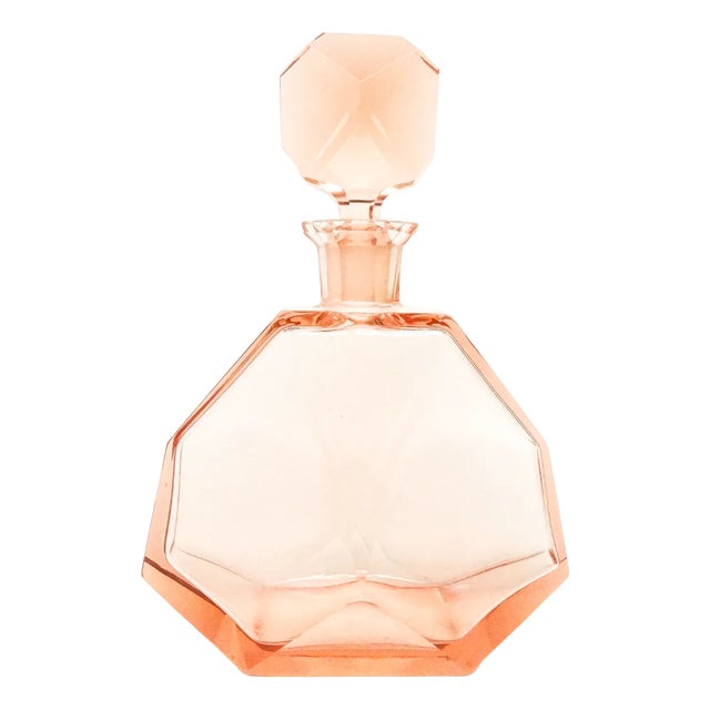 Art Deco Carafe from Moser, Czechoslovakia, 1930s For Sale