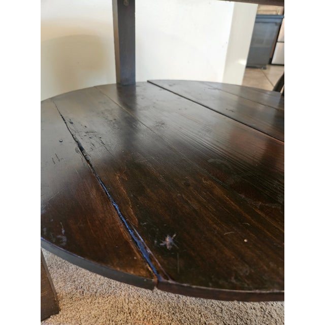 Early 20th Century Black Forest Carved Walnut Side Table For Sale - Image 11 of 15