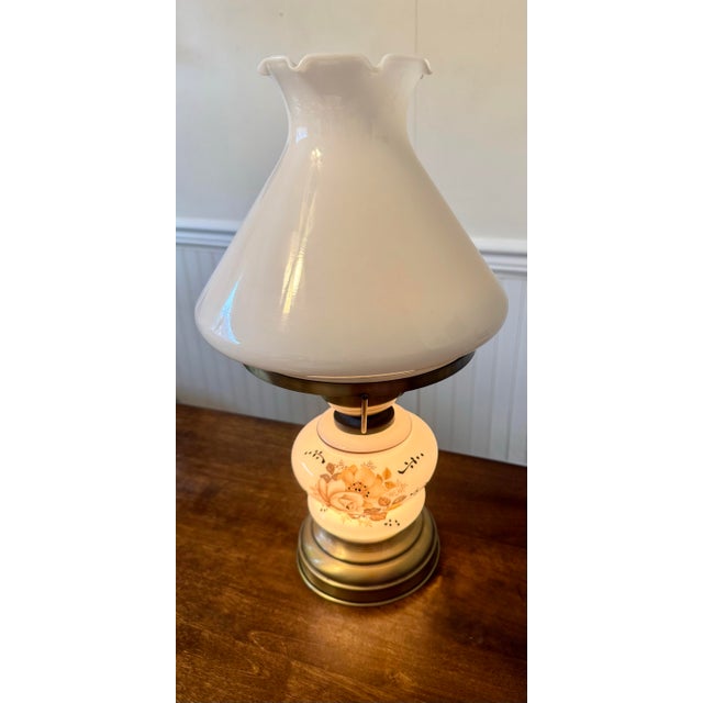 Late 20th Century Leviton Hurricane Lamp For Sale - Image 10 of 12